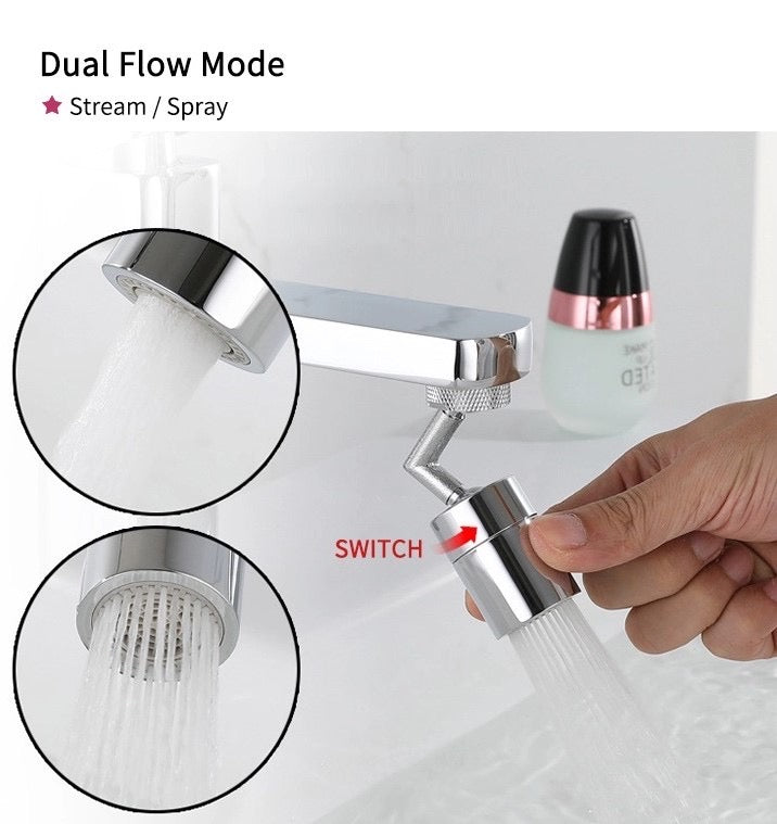 720° Rotating Faucet Aerator (2 Pack)