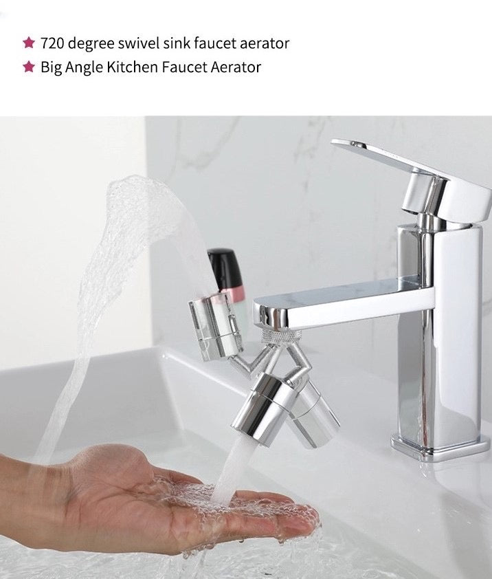 720° Rotating Faucet Aerator (2 Pack)