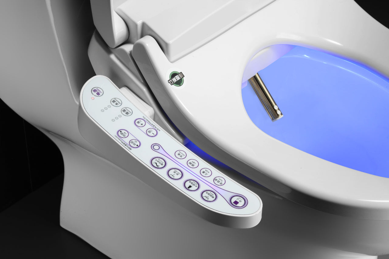 Advance Smart Bidet Seat with integrated control (Elongated)
