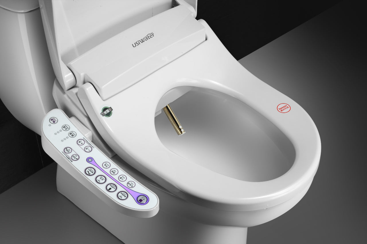 Advance Smart Bidet Seat with integrated control (Elongated)
