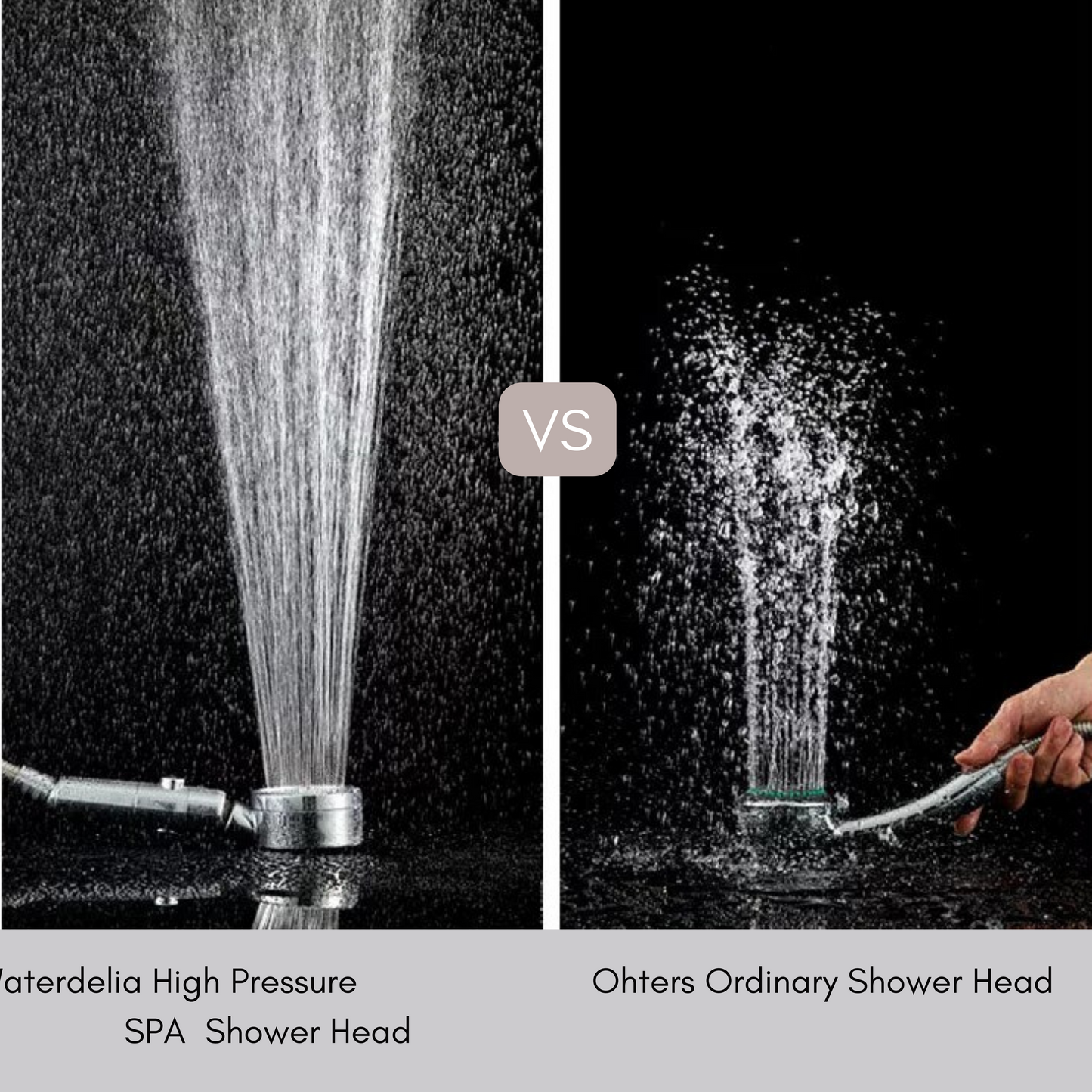 High Pressure Shower Head Starter Kit