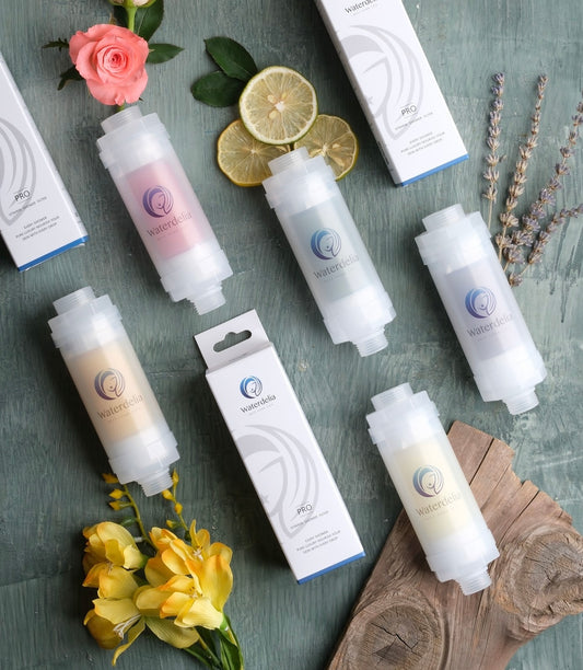 Waterdelia Vitamin Shower Filter PRO Family Package