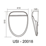 USI20018-BRJT (Round Bidet) ADVANCE SMART BIDET SEAT
